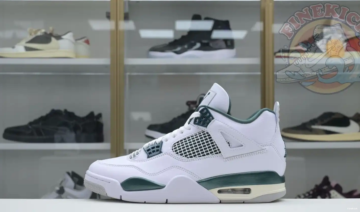 4 Air Green Jordan Oxidized 0705